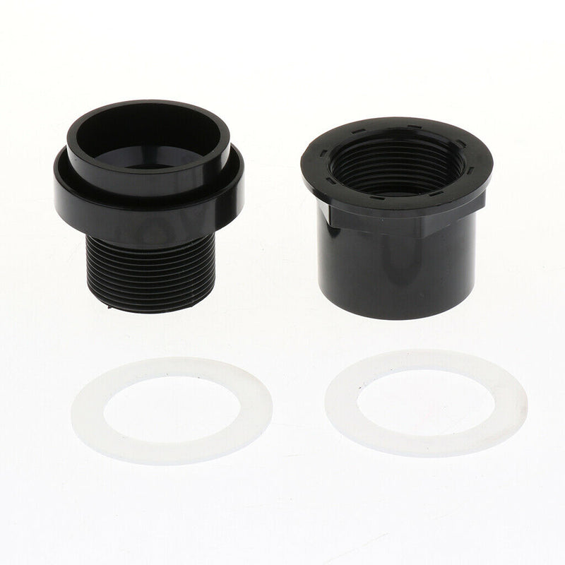 2-Count Aquarium,Fish Tank 32-50mm Diameter Pipe Joint Adapter