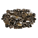 20 Sets Sewing Hooks Eye Closures Buckles for Trousers Skirt Repair Bronze