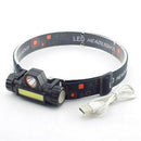 Waterproof USB Rechargeable LED Headlamp Torch Flashlight light Headlight Lamp