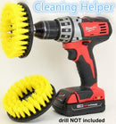 110mm Power Scrub Drill Brush for Cleaning Carpet Sofa Wooden Furniture TO