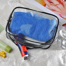 3/pack Portable PVC Makeup Bag Organizer Travel Toiletry Bag with Handle
