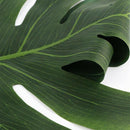 12 pcs Table Flag Tropical Palm Leaf Emulation Leaf Hawaii Themed Party Wed G9C9
