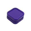Magnetic Needlework Pins Storage Box for DIY Sewing Needles Case (Purple) A