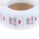 Round Paper Adhesive Stickers Thank You Stickers Baking Seal Label StickersSEAU