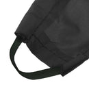 Polyester Bedtime Beard Cover Apron for Cooking Serving Kitchen Black