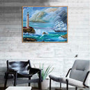 Sea Full Drill Diamond Painting DIY Embroidery Kits Cross Stitch Art Decor
