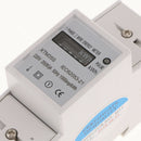 Export Type DIN Standard Rail LCD Single Phase 2P Electronic Energy Meters