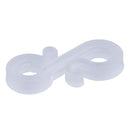 24Pcs Christmas Mini Gutter Hang Hooks Weatherproof Plastic S Clip HooksB Hn