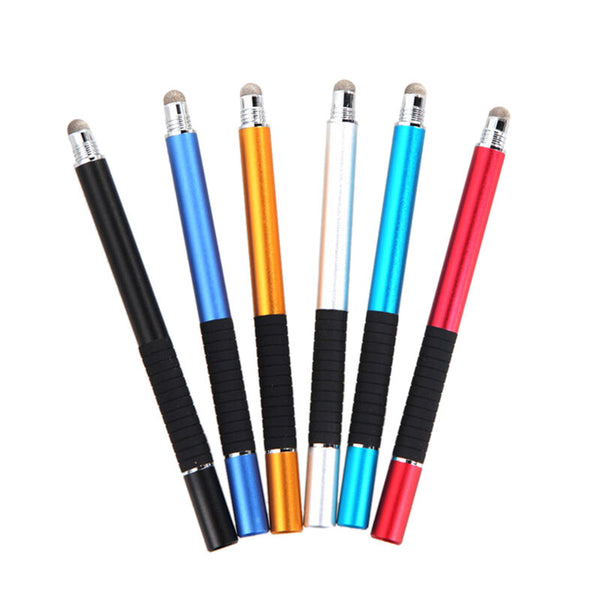 2in1 Capacitive Fine Point-Round Thin Tip Touch Screen Stylus Pen For phone OZ