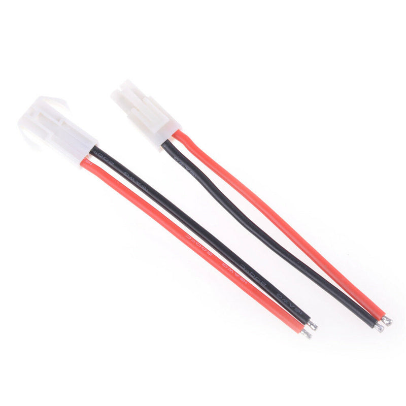 1pair Mini Tamiya Connector Male & Female 2pin Battery wire 16AWGA Pb
