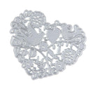 Steel Cutting Dies Scrapbooking Embossing Stencil Paper Card-Flower Heart