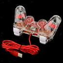 2pcs USB Wired Dual Vibration Gamepad Controller Joystick Universal