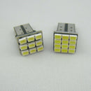 2Pcs T10 194 168 W5W  9-SMD Car Auto White LED Light DC 12V License Plate Lamp