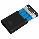 Dual USB LCD Anti-reverse Portable Power Bank Box 4x 18650 DIY Display Batt