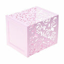 Hollow Rose Flower Metal Pen Holder Organizer Office Desk Container Case
