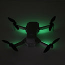 For DJI Mavic Mini Drone 2PCS Luminous Stickers Fluorescent Decals Night Flight