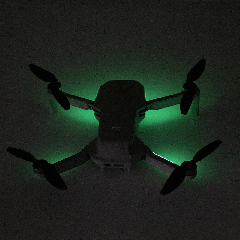 For DJI Mavic Mini Drone 2PCS Luminous Stickers Fluorescent Decals Night Flight