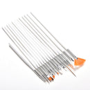 15X Nail Art UV Gel Design Brush Set Painting Pen Manicure Tips Tools Fash %x