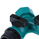 3/4" 2 Way Garden Tap Hose Adapter Connector Adaptor Hose Pipe Splitter  FT