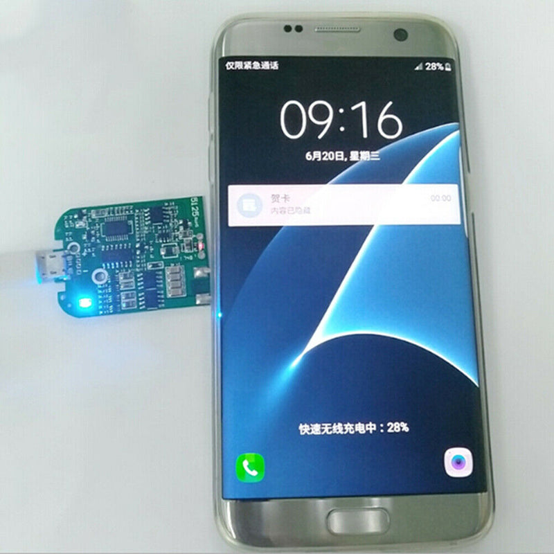 Q5 d Qiiy wireless charger PCBA circuit board with coil wireless charging usb BX
