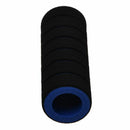 1 Pair Blue Bike Racing Bicycle Motorcycle Handle Bar Foam Sponge Nonslip G