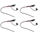 4x 12INCH 18AWG Solar Panel Battery SAE Plug Extension Adapters Cables Lines Kit