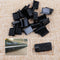 20pc Black Rubber A Female USB Plugs Anti Dust Protector Stopper Cover PC Laptop
