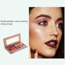 18 Colors Shimmer Matte Eyeshadow Palette Powder Eye Kit Makeup Set Shadow A8Z0