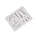 unicorns cloud horn ears silicone molds Decorating Cupcake Gumpaste fondant ^