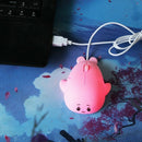 Mini Mouse 1200 Dpi Cute Dolphin Optical Wired Usb Game Mouse Pc Notebook M U9K2