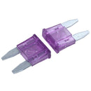 30 Pcs Motorcycle Car Auto ATC ATO Small Blade Fuse Purple 3A