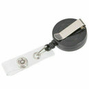1* Retractable Recoil ID Badge Lanyard Name Tag Key Clip Card Holder Belt 2 M2V0