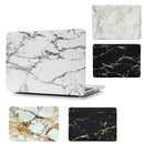 Black Marble Rubberised Hard Case Shell Cover for Macbook Retina Pro 13"