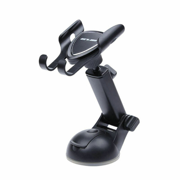 Black Car Phone Suction Cup Adjustable Mounting Bracket For Smartphones EDB