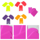 5X(3 pcs plastic dough scraper Icing Fondant Cake Decorating Baking Pastry R7R6)