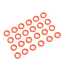 100pcs Arrow Points Locks O Ring Rubber Washers Arrowhead Accessory ME