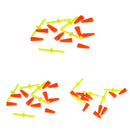 15pcs 21mm Rock Fishing Anti Wind Bar Bar Stopper Float Float Fishing Tackle