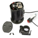 Waterproof Ring Bicycle Cycling 6 Sounds Black Speaker Bike Bell Alarm Horn G3W8