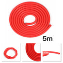 Pro Silicone 5mm X 5m Vacuum Hose - Tube - Boost - Water - Pipe Line Red AU