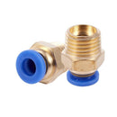 10 pcs Compressed Air Hose 13mm Male Thread 6mm Hose Connection Quick Fitti M5N5