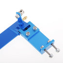 2x Aluminum Alloy 95mm Metal RC Boat Rudder Water Pickup Absorbing Steering