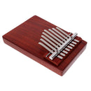 8 Keys Solid Mahogany Kalimba Thumb Piano Finger Percussion for Kids Gift