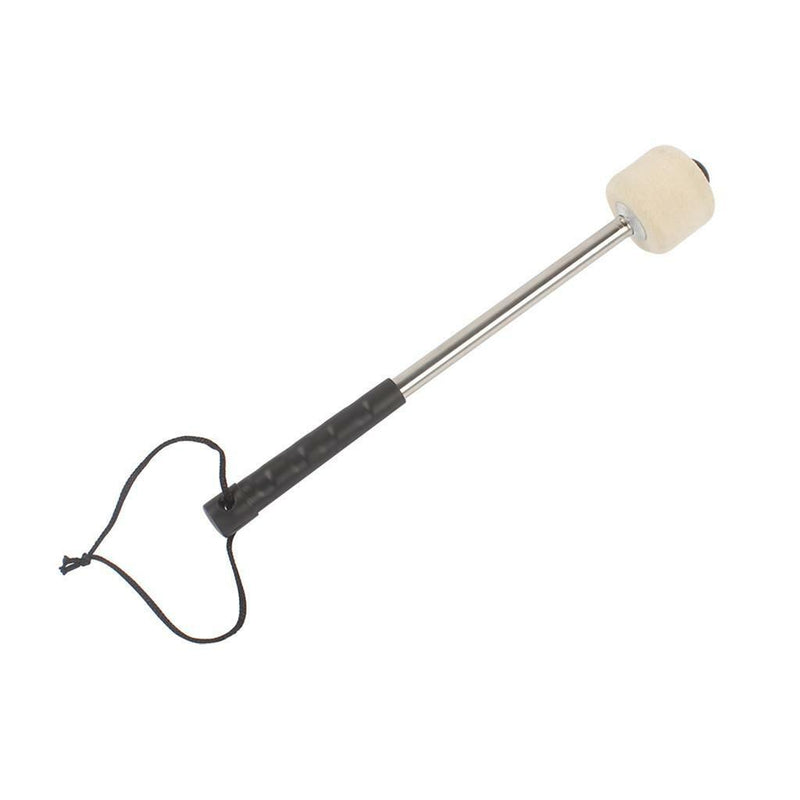 3PCS Drum Mallet with Stainless Steel Hand Grip Percussion Bass Drum Stick