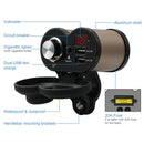 CS-834A4 Motorcycle Dual USB Charger Cigarette Lighter Socket w/ Voltmeter