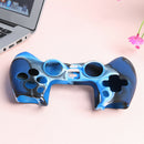 Camouflage Controller Cover for Sony PS5 Silicone Protective Guard (Blue) A