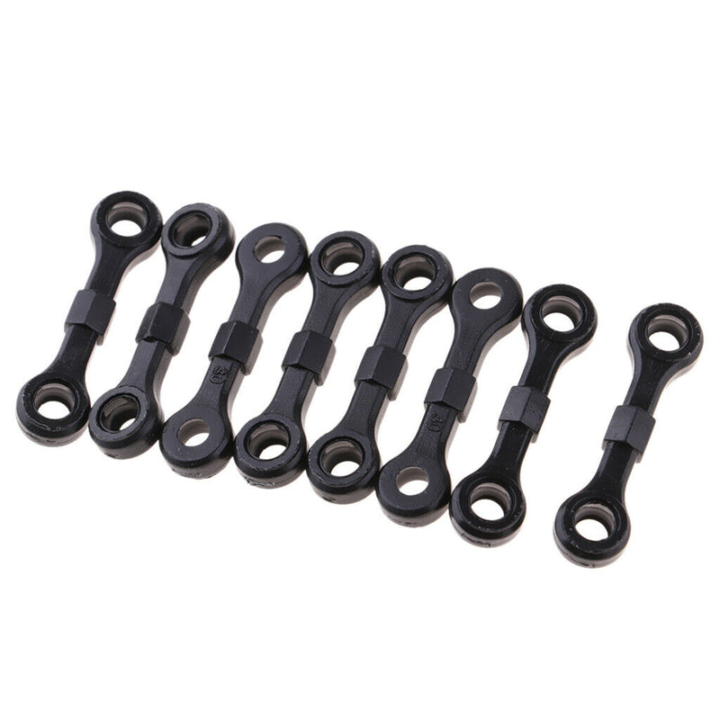 8 PCS RC Truck Car Steering Tie Rod Upgrade Parts Suitable for WLtoys RC Car