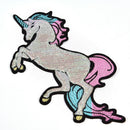 Embroidered Patches Big Horse Sequin Patch Iron On Fabric Badge Sew On'AppliquME