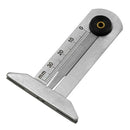 Stainless Steel Tyre Depth Gauge Tread Depth Gauge Keyring Tread Ruler 0-30mm