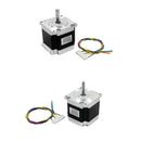 23Hs5628 4-Lead Nema 57 Stepper Motor 165 Oz-In 56Mm 2.8A 6.35Mm Diame Cnc