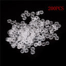 200X Plastic S Clips For  Rubber Band Refills Bracelet Bands   Z